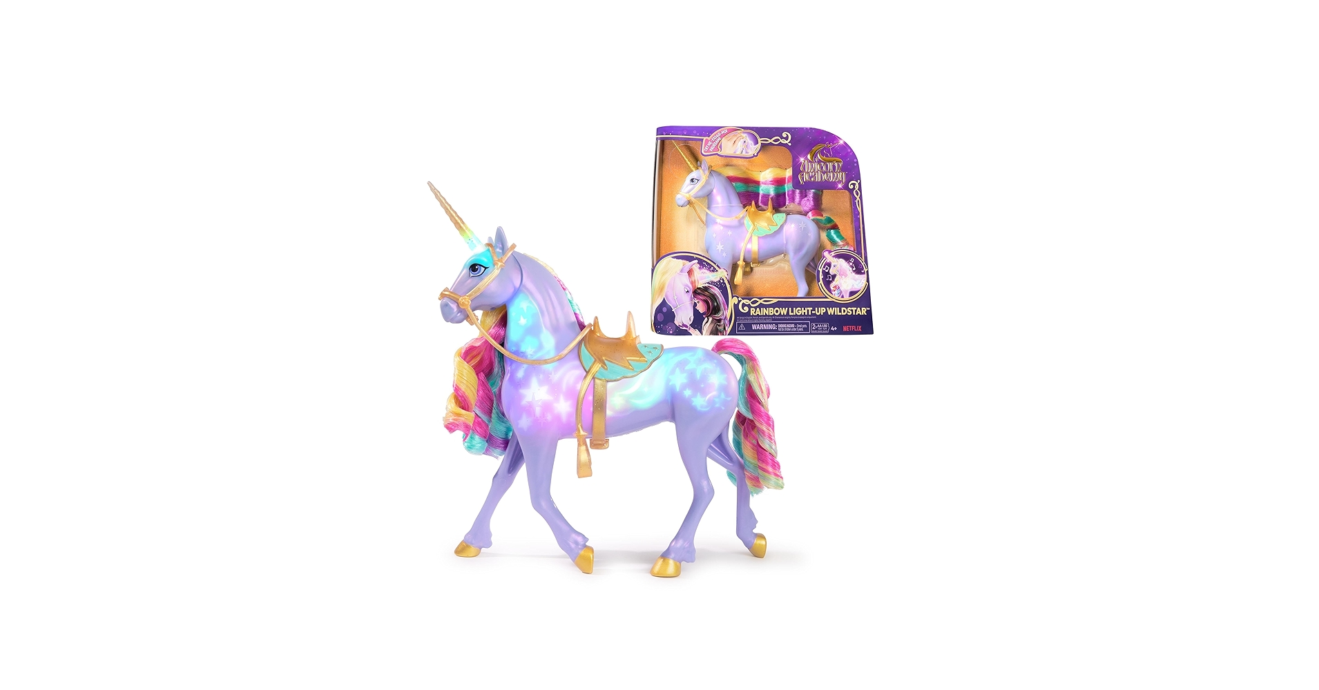Amazon.com: Unicorn Academy – Unicorn Wildstar - with Rainbow