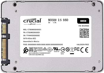 Amazon.co.jp: Crucial SSD 4000GB 内蔵2.5インチ 7mm MX500 (9.5mm
