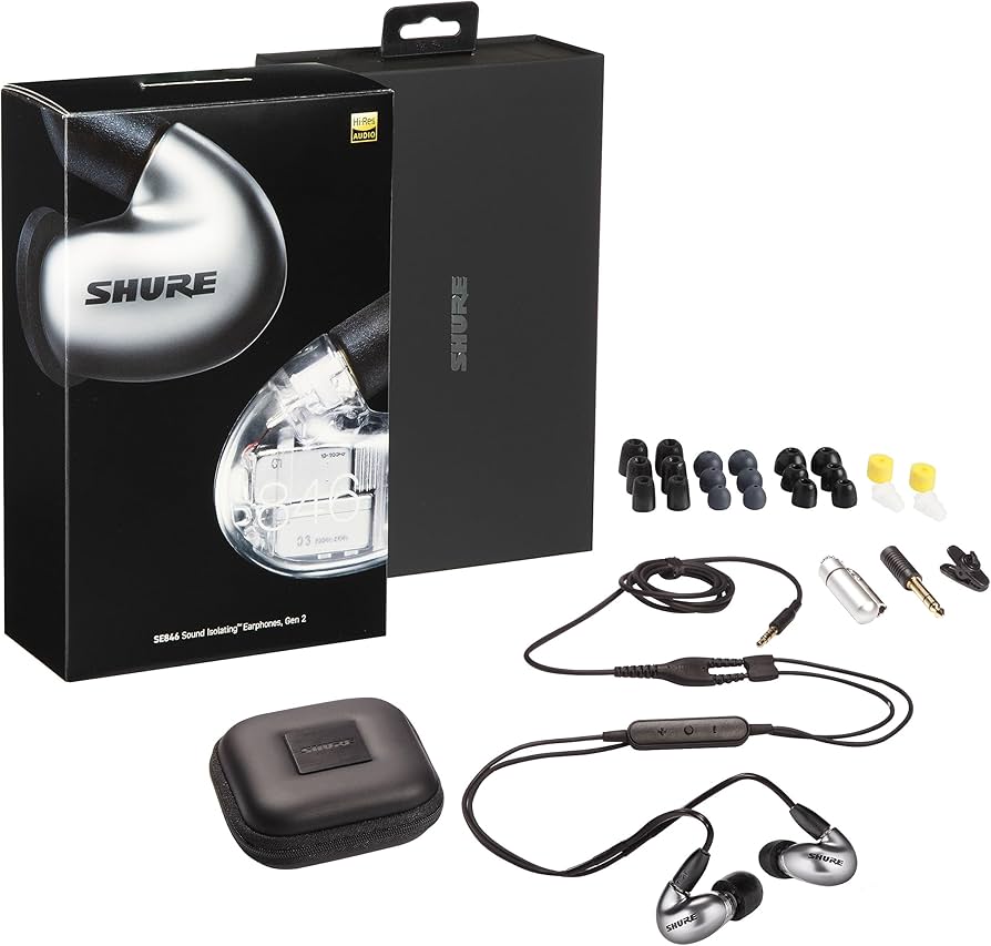 Amazon.com: Shure SE846 PRO Gen 2 Wired Sound Isolating Earphones