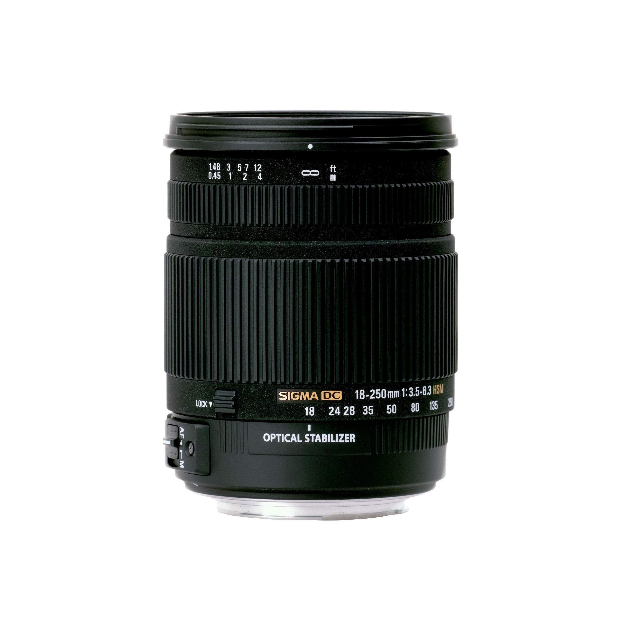 Amazon.co.jp: Sigma 18-250mm f3.5-6.3 DC MACRO OS HSMレンズ (認定