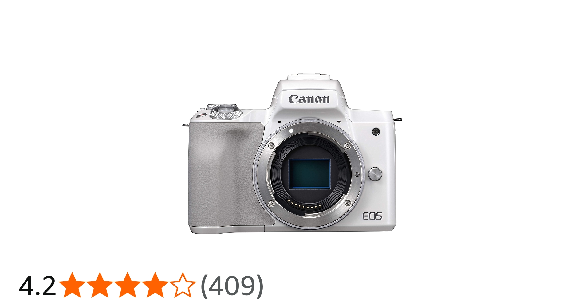 Amazon | Canon ミラーレス一眼カメラ EOS Kiss M ボディー ホワイト