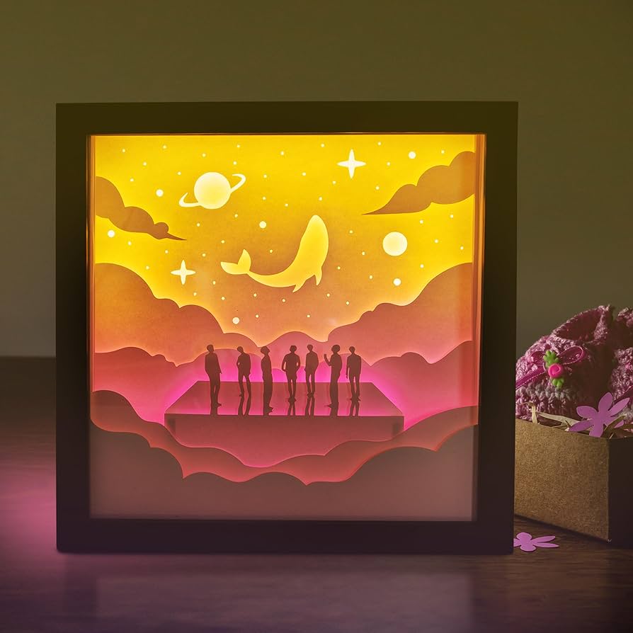 Amazon.com: BTS We are Bulletproof Inspired Light Box - BTS Merch