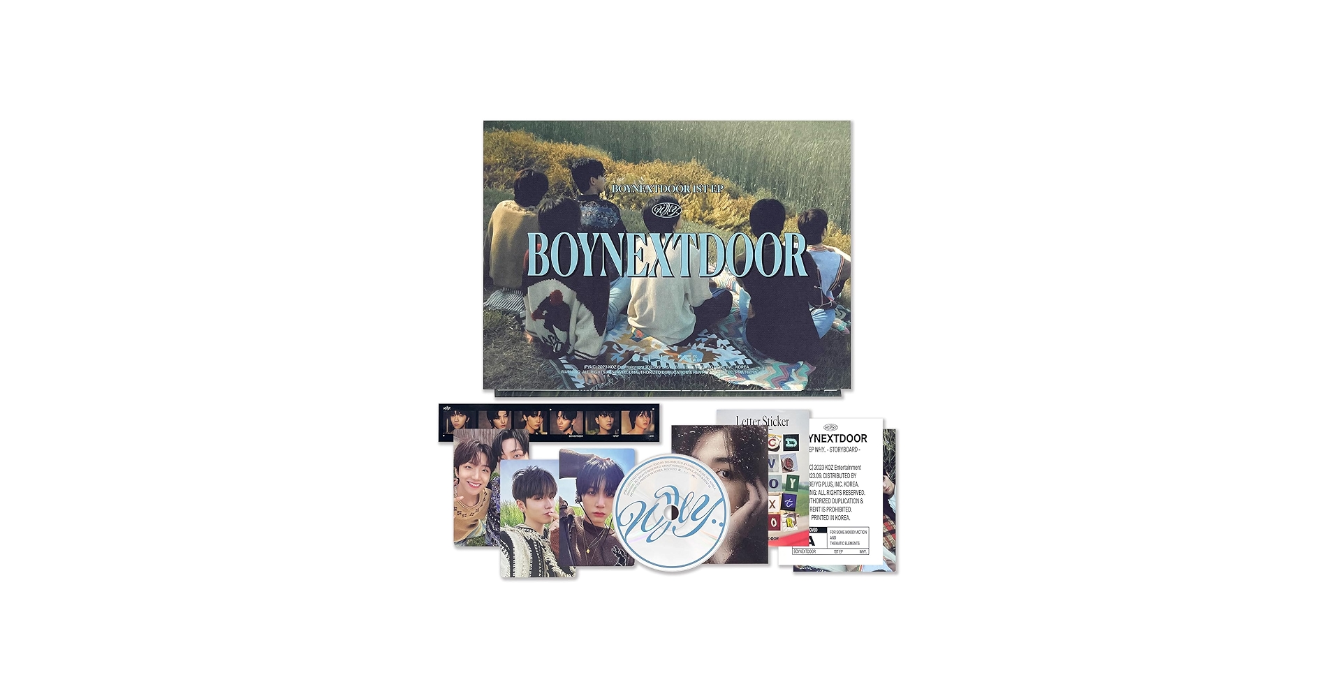 Amazon.co.jp: BOYNEXTDOOR - 1st Mini Album [WHY..] (MOODY Ver