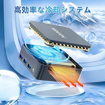 Amazon.co.jp: AIOEXPC Mini PC Intel Core i7 LPDDR4 24GB 512GB SSD