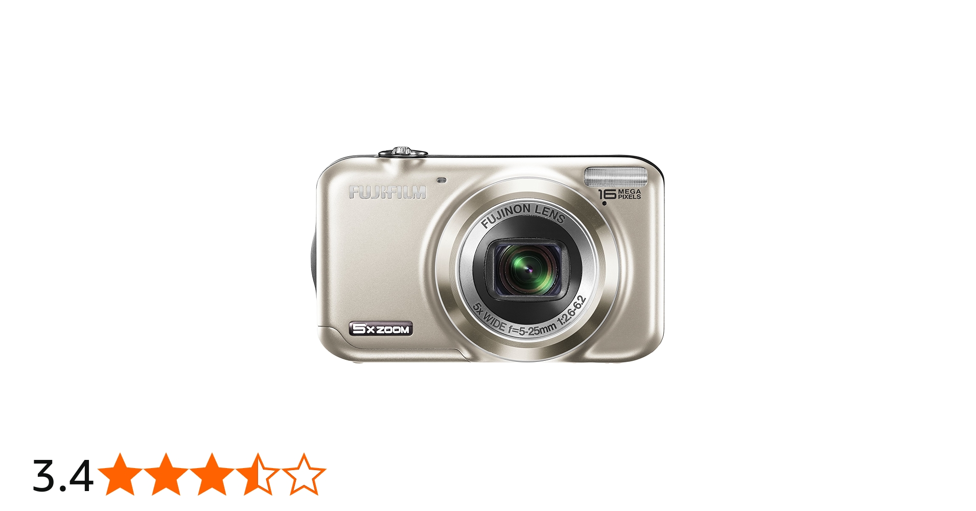 Amazon | FUJIFILM デジタルカメラ FinePix JX400 シャンパンゴールド