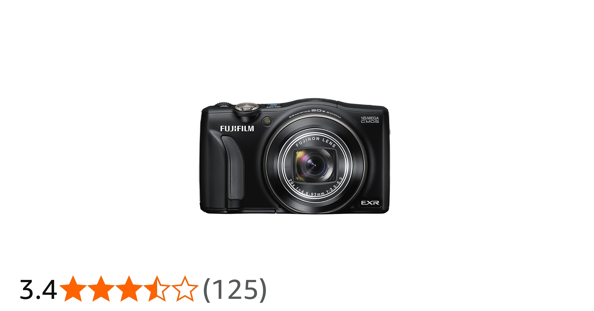 Amazon | FUJIFILM デジタルカメラ FinePix F800EXR 光学20倍 ブラック