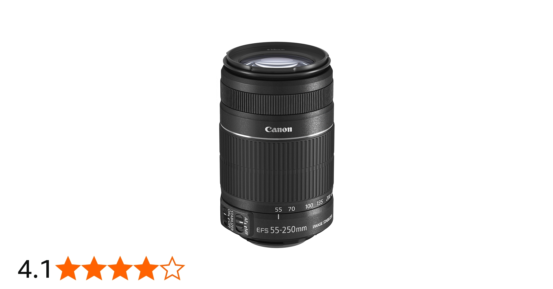 Amazon.co.jp: Canon EF-S55-250mm F4-5.6 IS II 【白箱タイプ