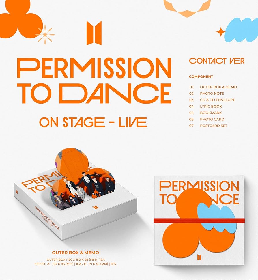 Amazon.co.jp: 【正規輸入盤】BTS PERMISSION TO DANCE ON STAGE-LIVE