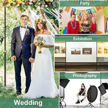 Amazon | パイプ&ドレープ背景スタンドキット 10x10フィート 高耐久