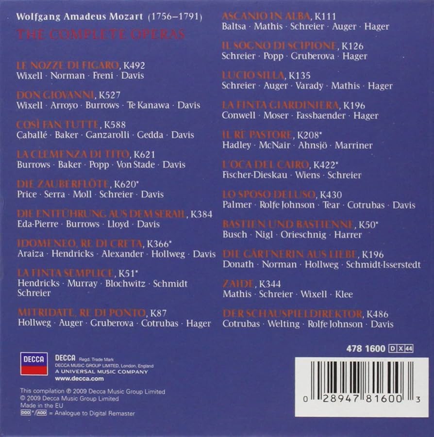 The Complete Operas: Amazon.co.uk: CDs & Vinyl