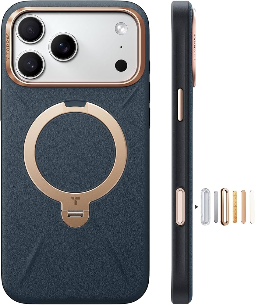 Amazon.co.jp: TORRAS iPhone 17 Pro 用 ケース【新感覚レザー・スキン