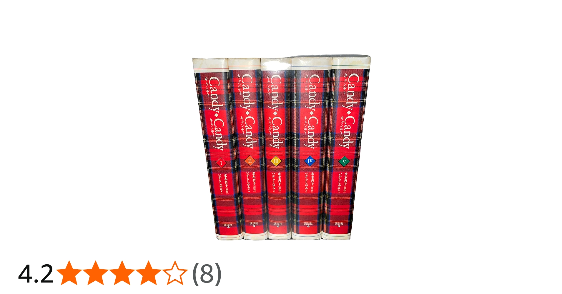 キャンディ・キャンディ 特装版 コミック 全5巻完結セット (第5巻