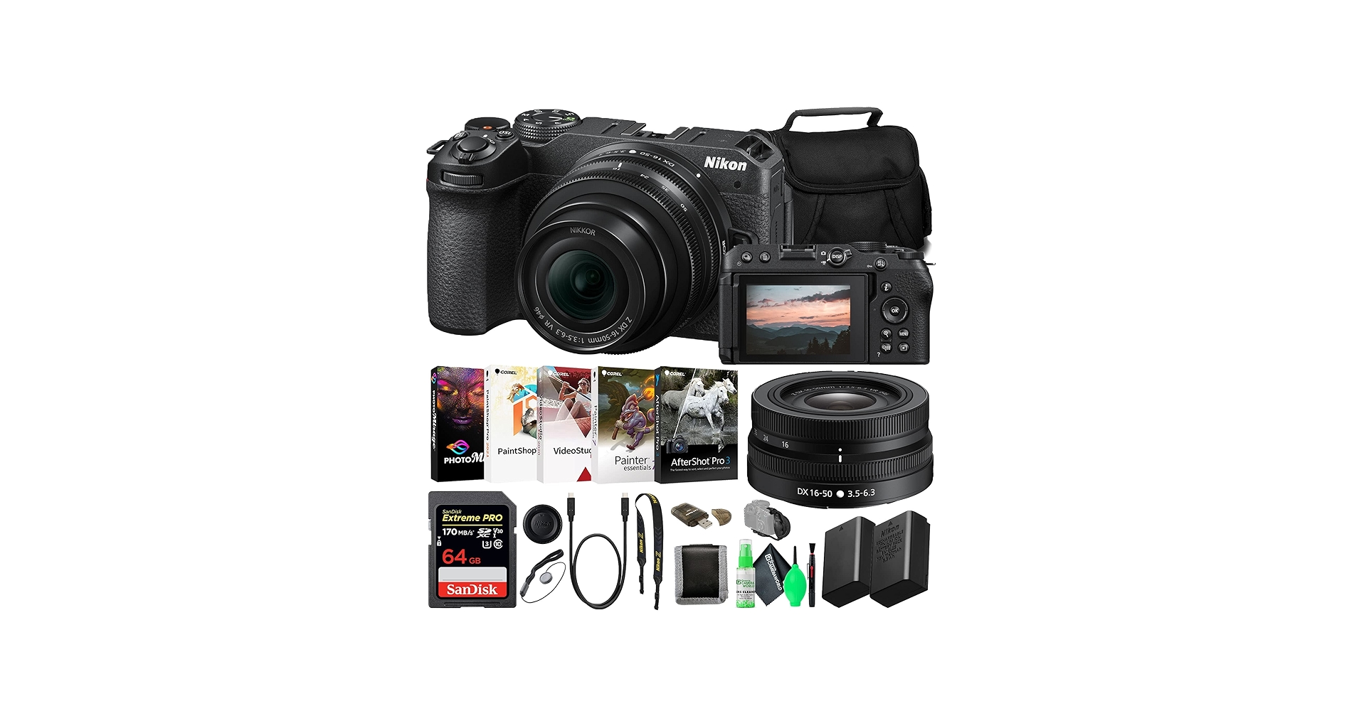 Amazon.com : Nikon Z30 Mirrorless Digital Camera with 16-50mm Lens
