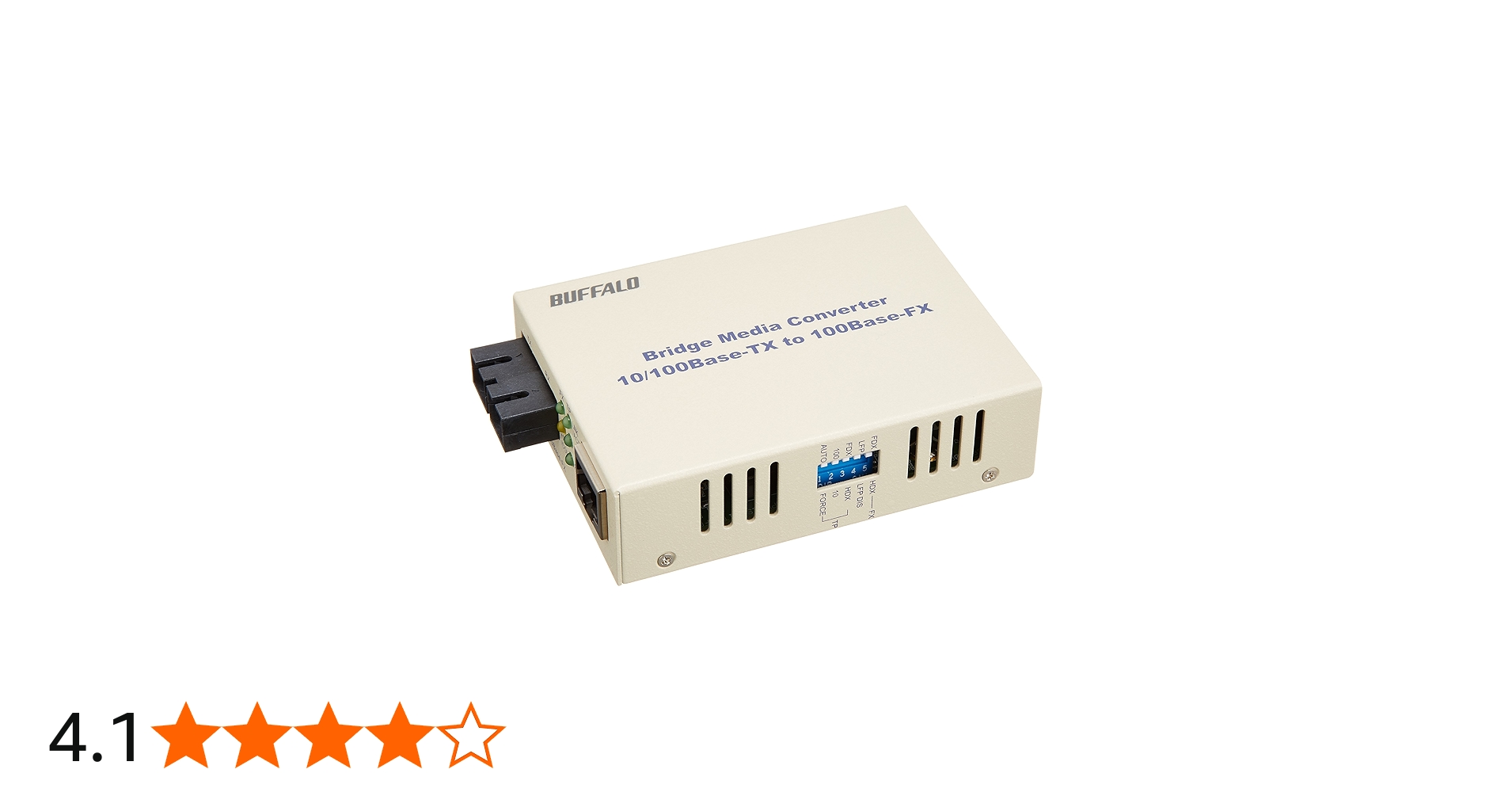 Amazon | BUFFALO 光メディアコンバータ 2芯マルチモード 100BASE-TX