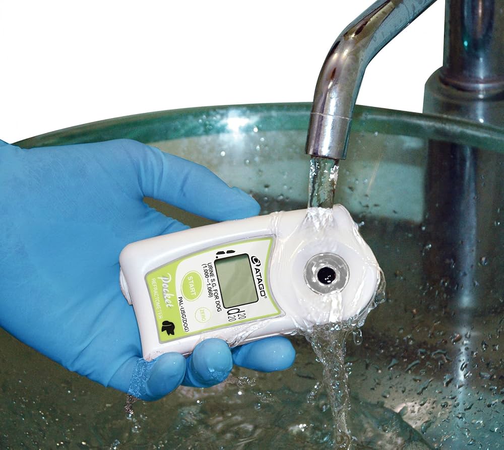 Amazon | 【アタゴ公式】ポケット 尿比重屈折計 ペット用品 自宅 臨床