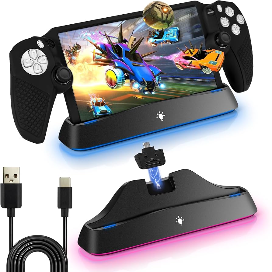 Amazon.co.jp: L'QECTED PS Portal 充電スタンド 保護ケース対応 PS