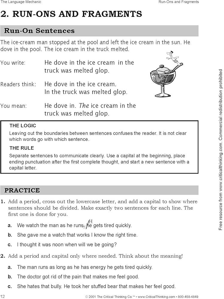 The Language Mechanic: Tuning Up English With Logic, Grades 4-7