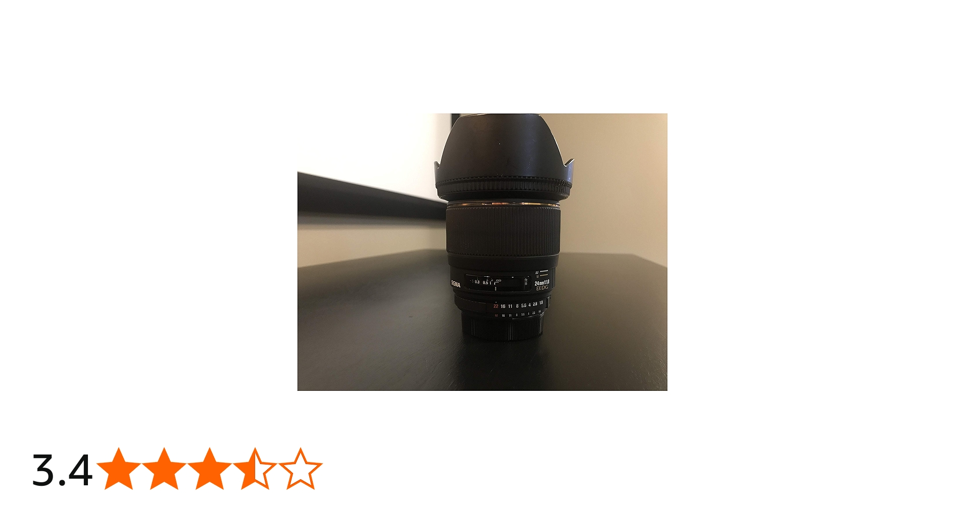 Amazon | SIGMA 単焦点広角レンズ 24mm F1.8 EX DG ASPHERICAL MACRO