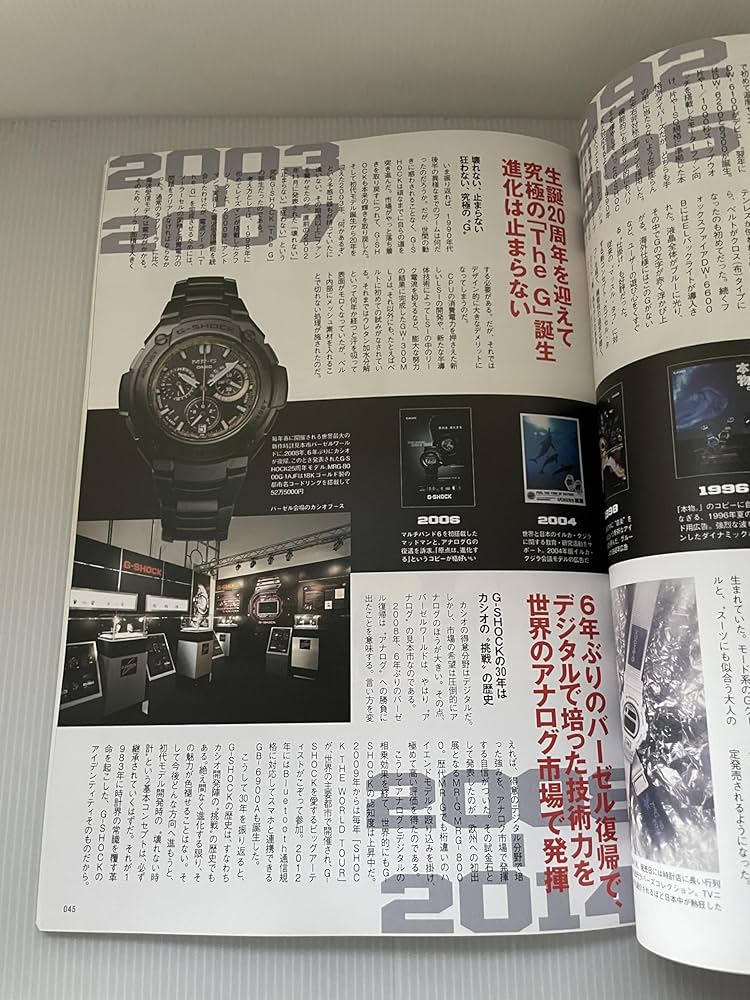 Amazon.com: G-shock 30th Anniversary Perfect Bible: 9784056102888