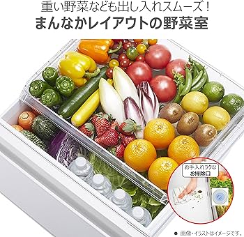 Amazon | TOSHIBA(東芝) 冷蔵庫 幅60.0㎝ 326L GR-W33SC(KZ) 3ドア 右