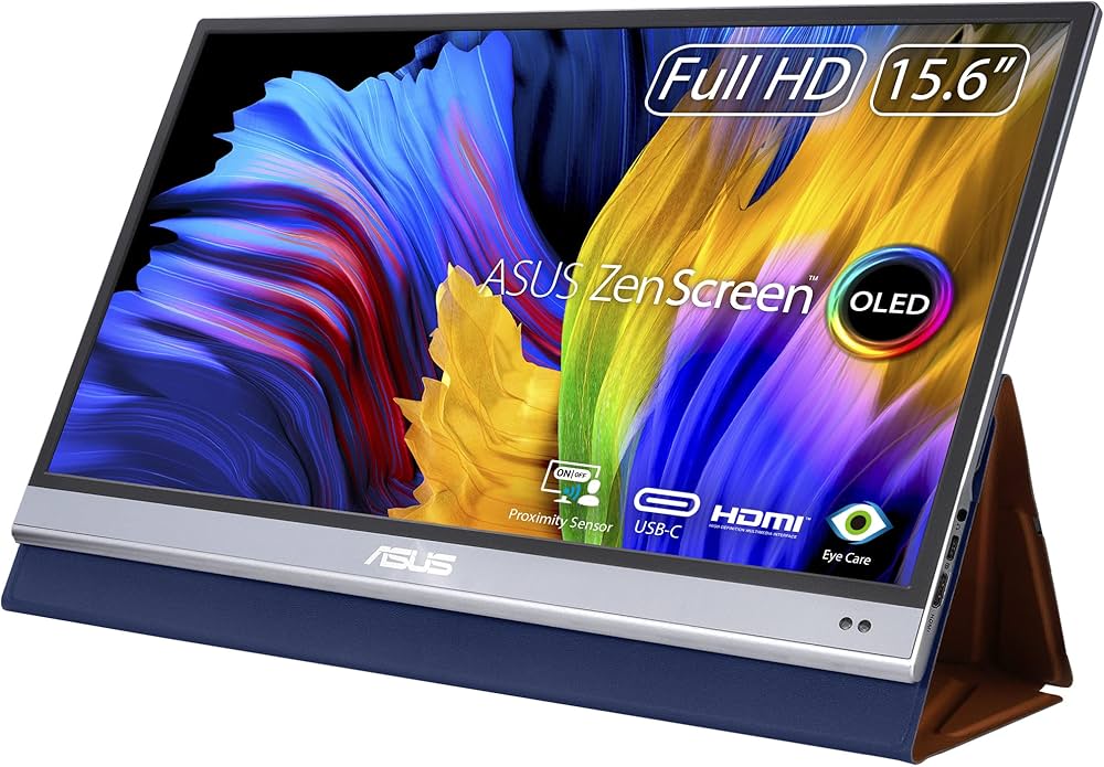 Amazon.co.jp: ASUS ZenScreen OLED 15.6インチ 1080P ポータブル