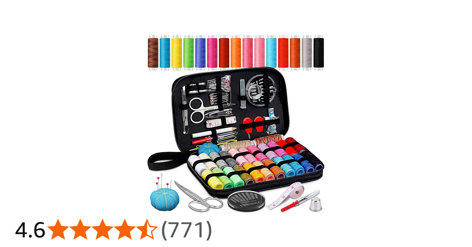 Amazon.co.jp: (Black) - Sewing Kit, Diy Handmade Craft Sewing and