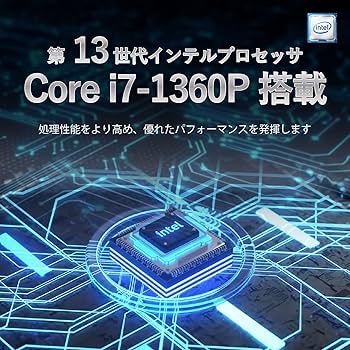 Amazon.co.jp: Skynew ミニPC インテル 第13世代 Core i7-1360P 16GB