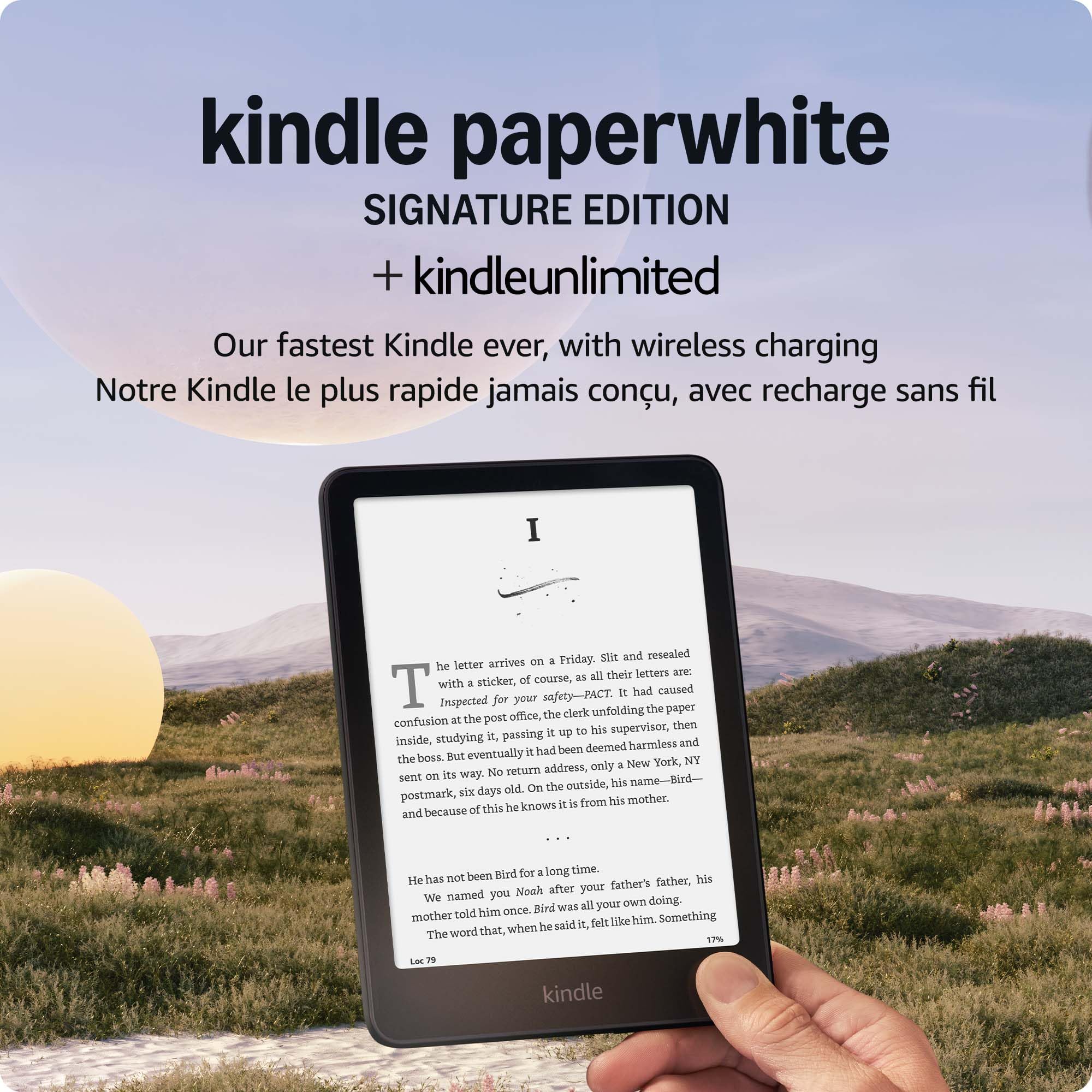 Amazon Kindle Paperwhite Signature Edition 32GB (newest model