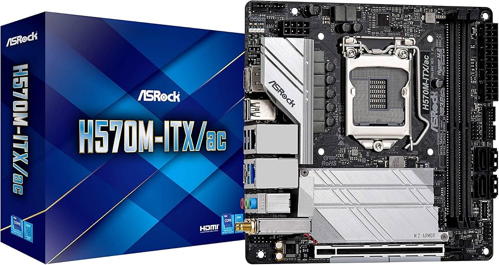 Amazon | ASRock マザーボード H570 M-ITX/ac Intel 10世代 ・ 11世代