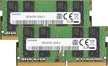 Samsung 32GB (2x16GB) DDR4 3200MHz PC4-25600 (PC4-3200AA) CL22