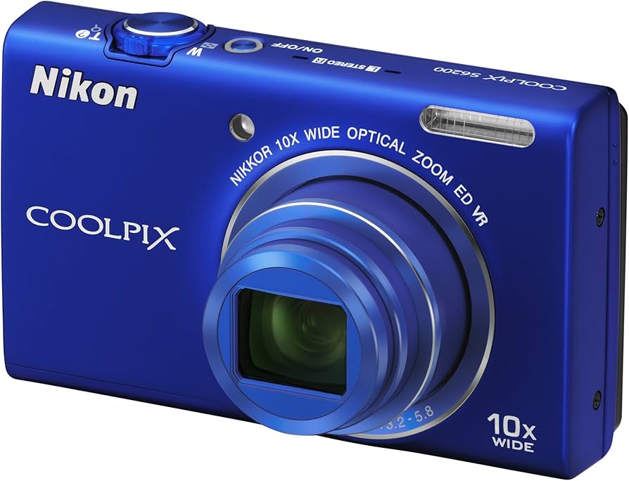 Amazon.com : Nikon COOLPIX S6200 16 MP Digital Camera with 10x