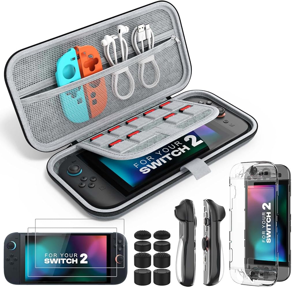 Amazon.co.jp: MoKo Switch2 ケース スイッチ2 カバー キャリング