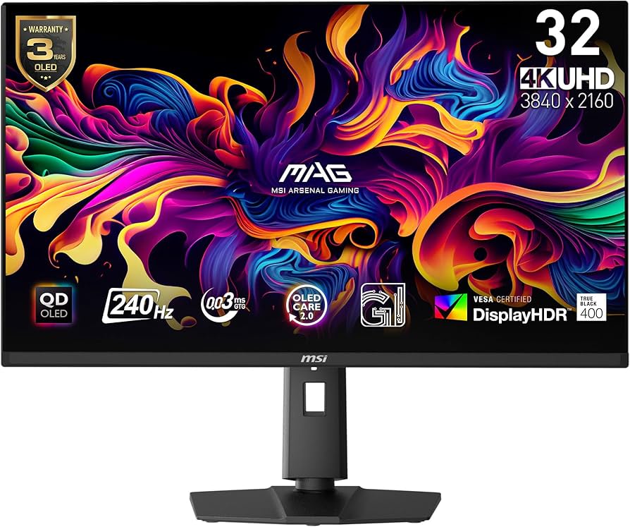 Amazon.com: msi MAG 321UPX QD-OLED, 32