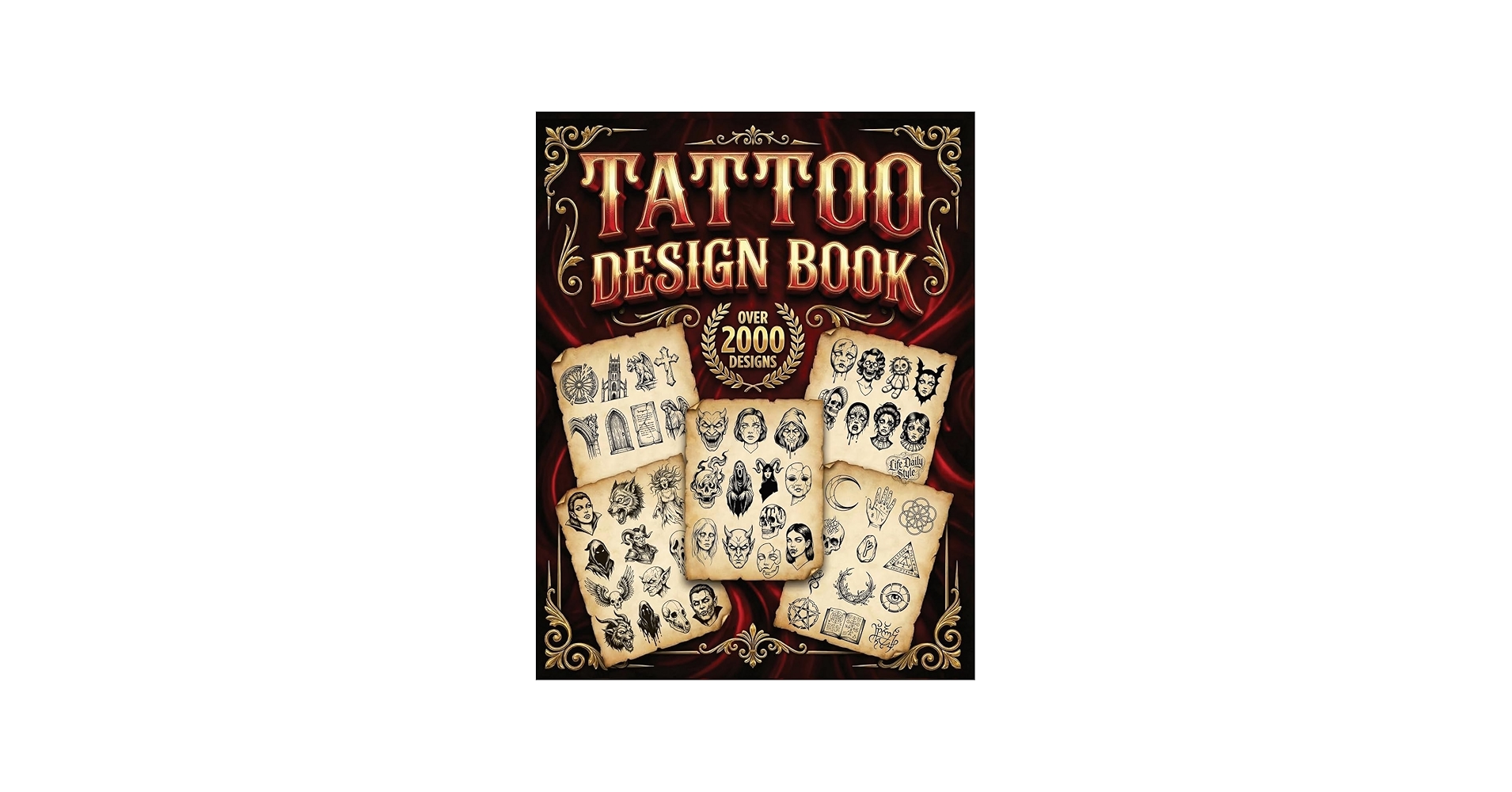 Amazon.com: Tattoo Design Book: 2,000 Unique Tattoos - A Journey