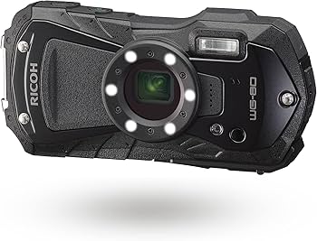 Amazon | RICOH WG-80 BLACK リコー本格防水デジタルカメラ 14m防水