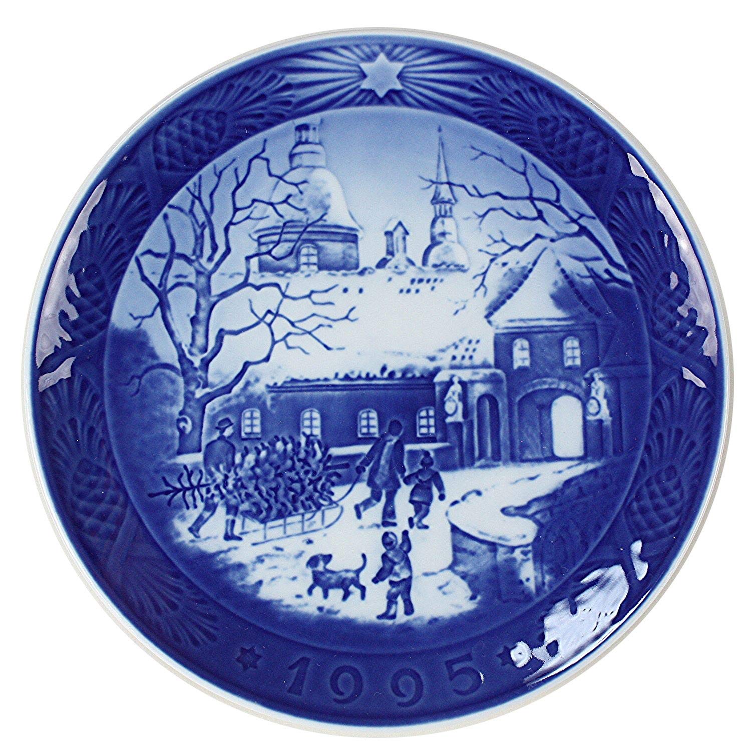 Amazon.co.jp: 1995年 ロイヤルコペンハーゲン イヤープレート