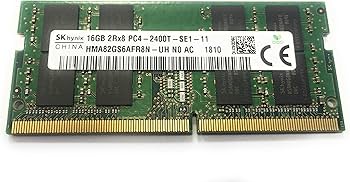 SK Hynix 16GB DDR4 2400MHz CL17 SODIMM HMA82GS6AFR8N-UH Memory