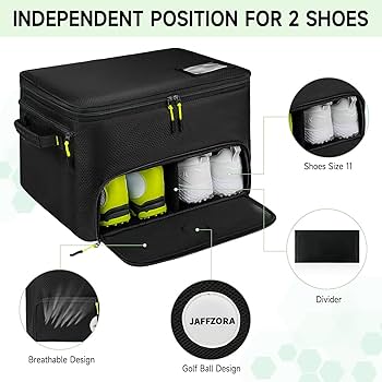Amazon.com: Jaffzora Golf Trunk Organizer, 2 Layers Golf