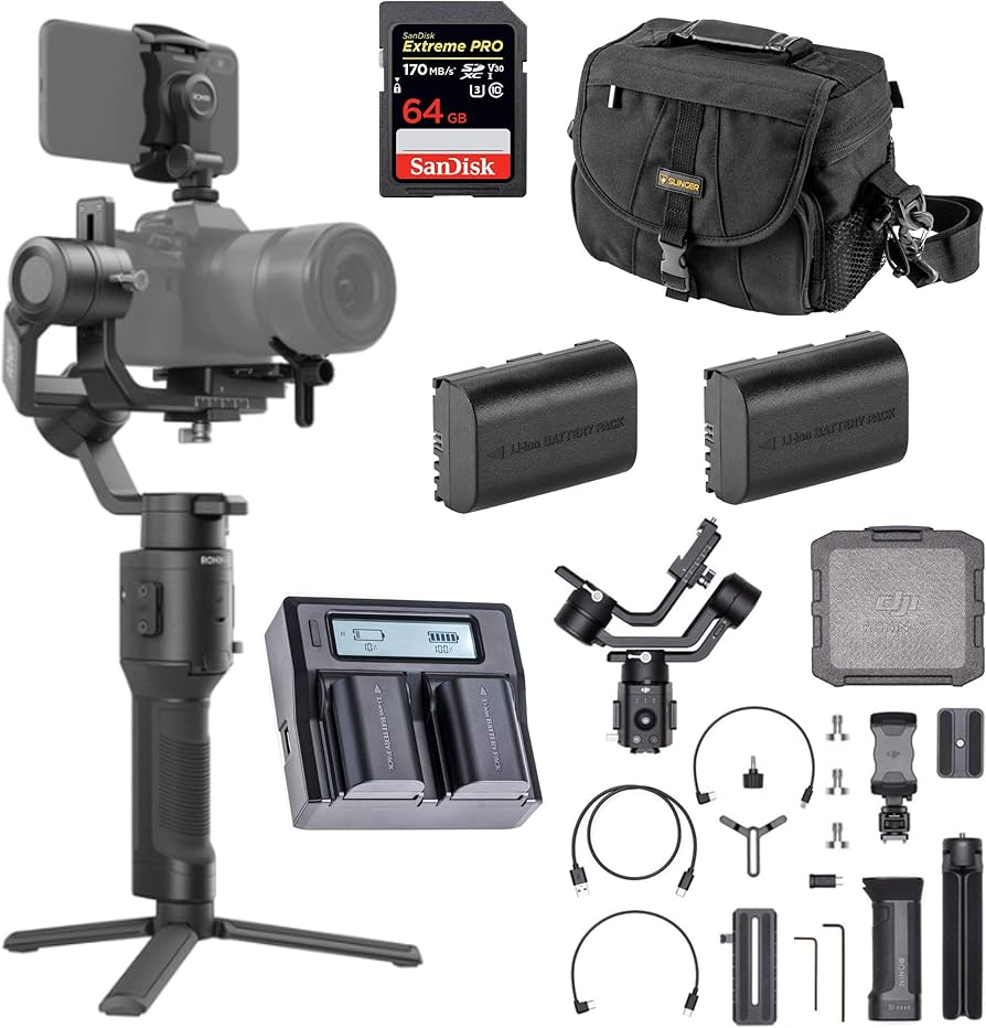 Amazon.co.jp: DJI Ronin-SC ハンドヘルド 3軸ジンバルスタビライザー