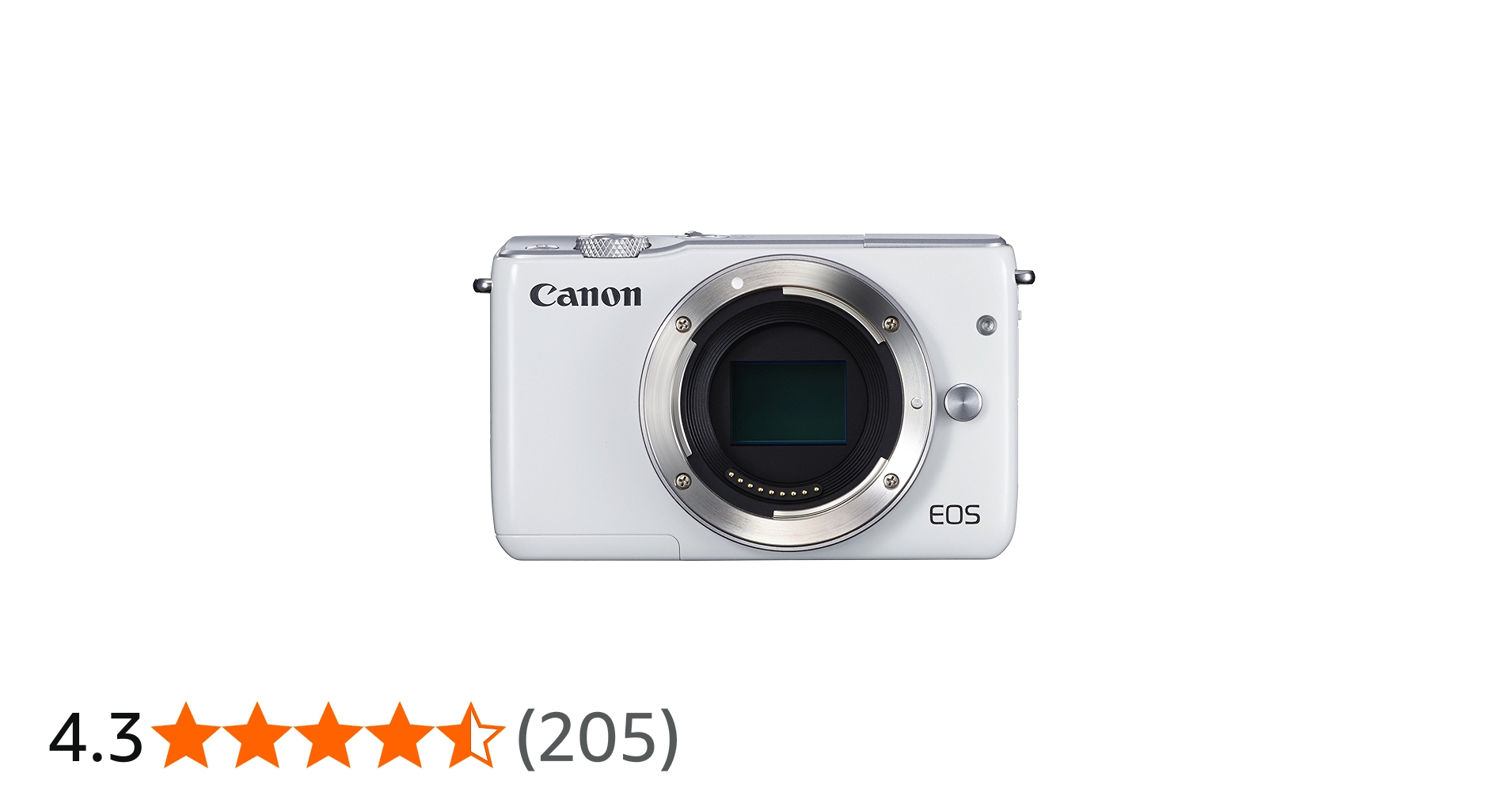 Amazon | Canon ミラーレス一眼カメラ EOS M10 ボディ(ホワイト