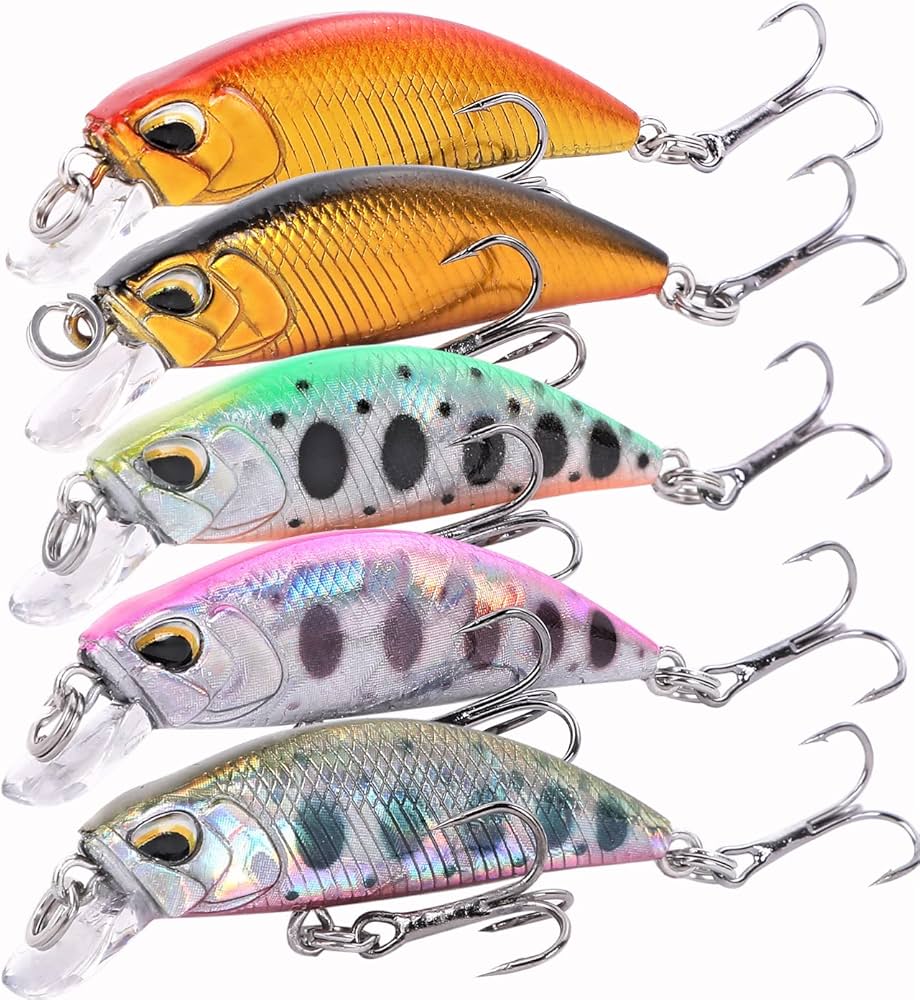 渓流バルサミノー3個セット よまつべ 渓流ハンドメイドミノー販売