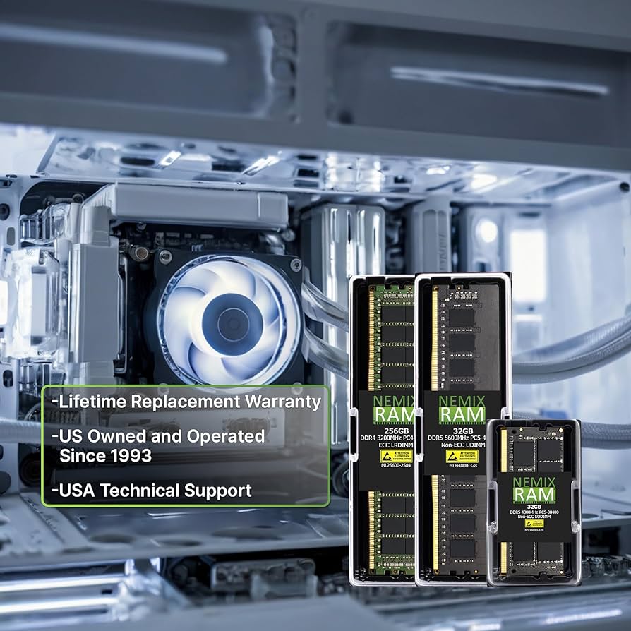 Amazon.co.jp: 64GB DDR4-3200 PC4-25600 2Rx4 RDIMM ECC Registered