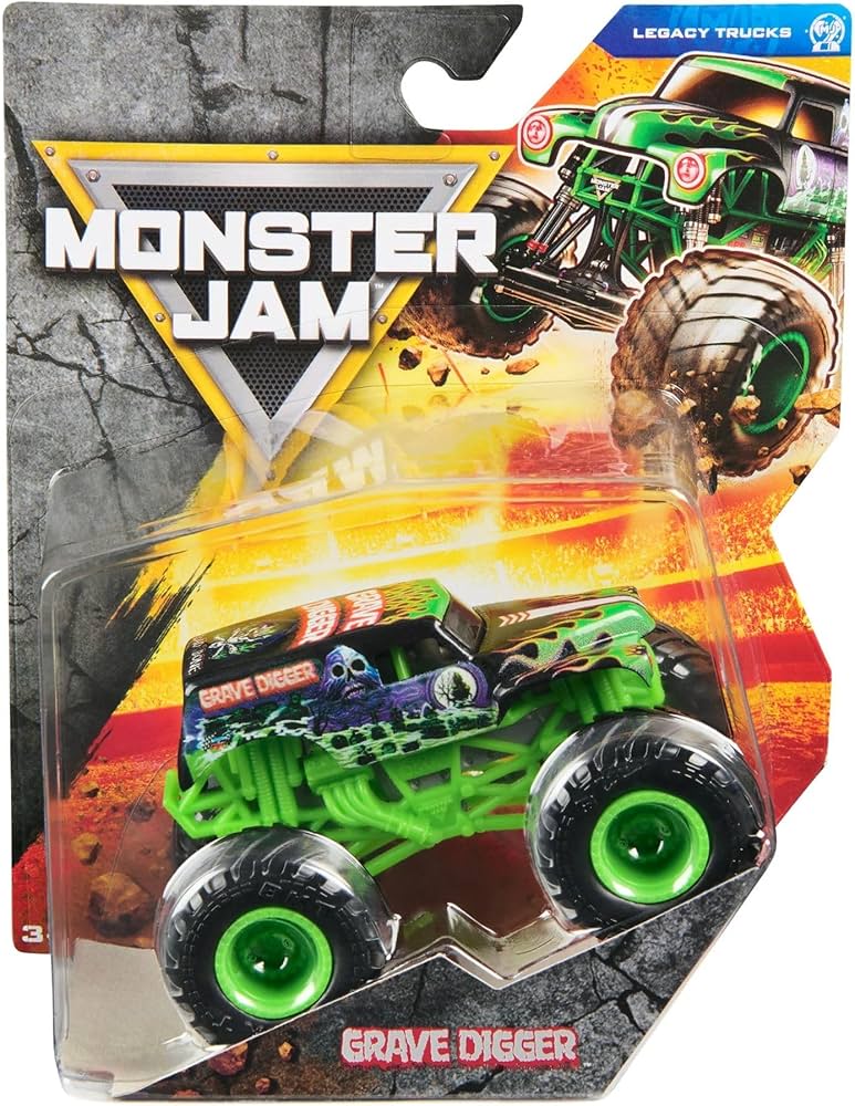 Amazon.com: Monster Jam 2025 Official 1:64 Diecast Truck Series 43