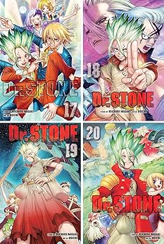 Dr. STONE Manga, Set of 26 Books. Vol. 1-26: Riichiro Inagaki