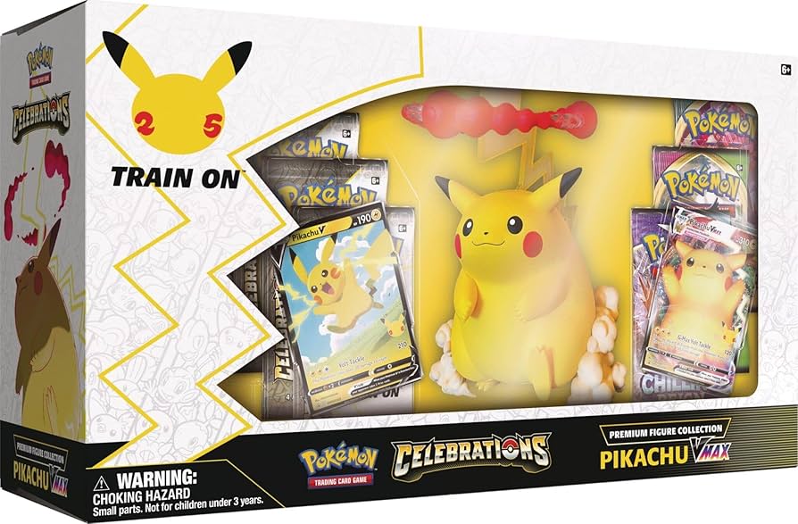 Amazon.com: Pokemon TCG: Celebrations Premium Figure Collection
