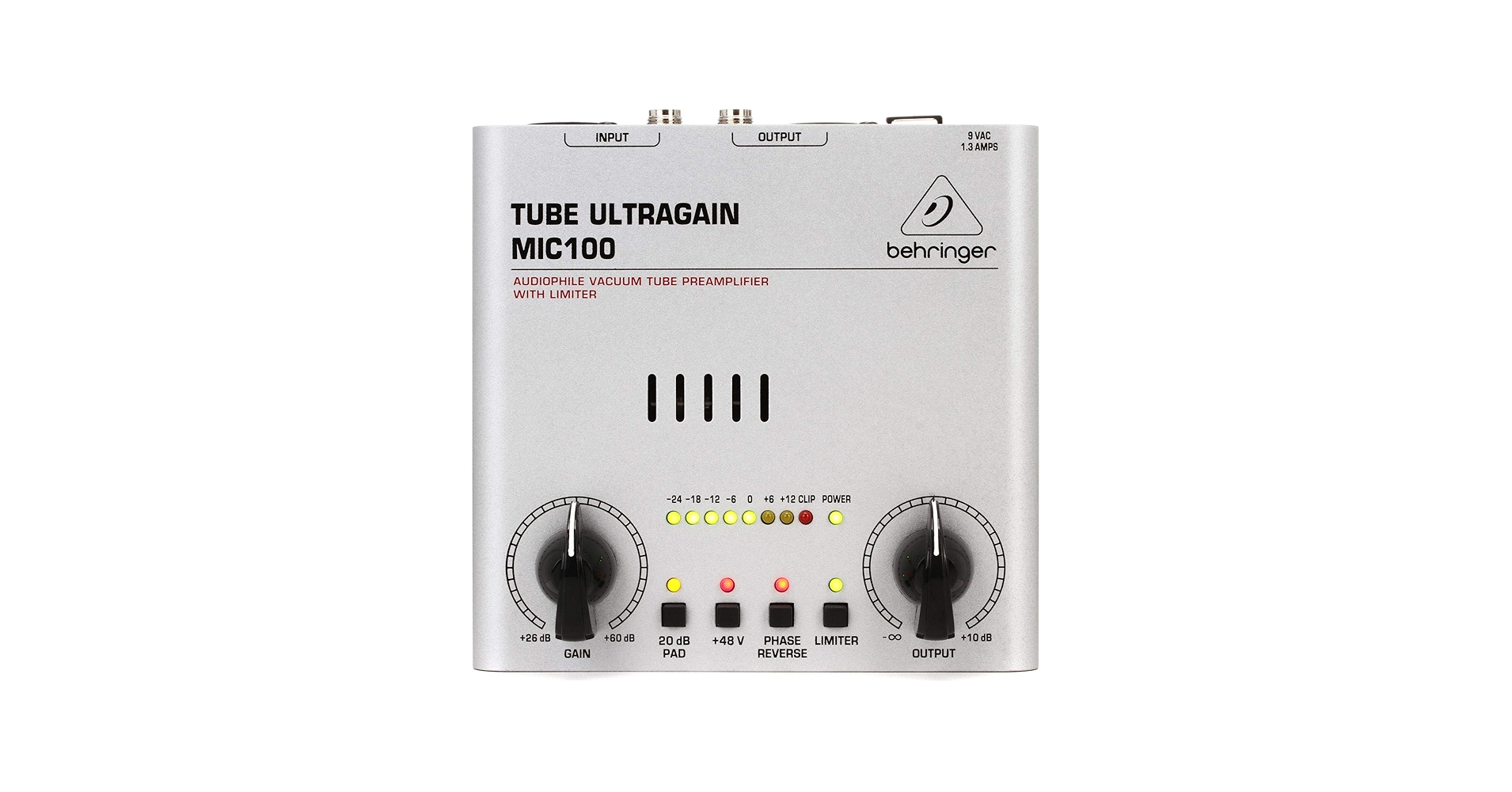 Amazon.com: Behringer TUBE ULTRAGAIN MIC100 Audiophile Vacuum Tube