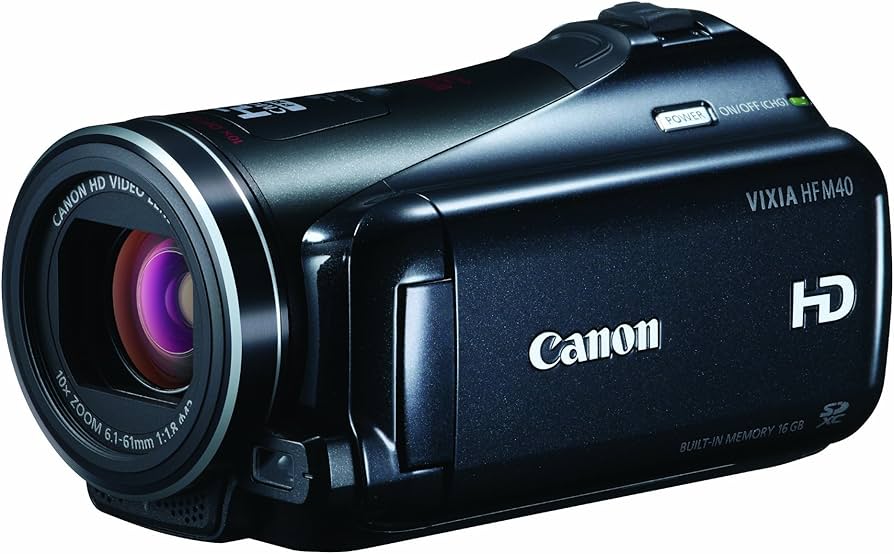 Amazon.com : Canon VIXIA HF M40 Full HD Camcorder with HD CMOS Pro