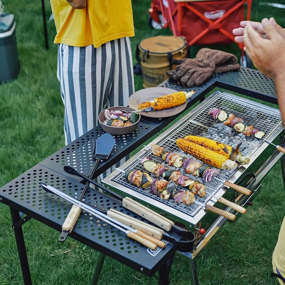 Amazon | Coleman(コールマン) テーブル 3ウェイBBQテーブルセット