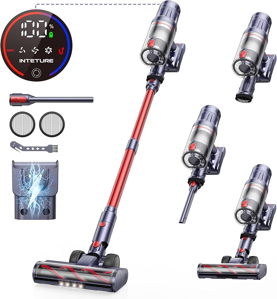 Amazon | 掃除機 コードレス 自立式 壁掛け充電可能 【8月革新モデル