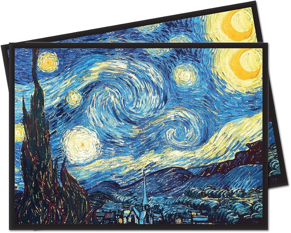 Amazon.co.jp: ULTRA PRO Fine Art 星月夜 スタンダードデッキ